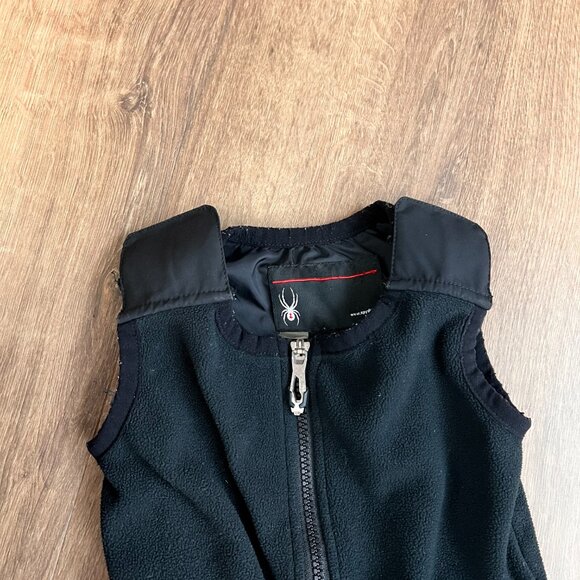 Spyder Youth Boys Mini Expedition Snow Pants Ski Bibs Black Sz 3 - Picture 3 of 11